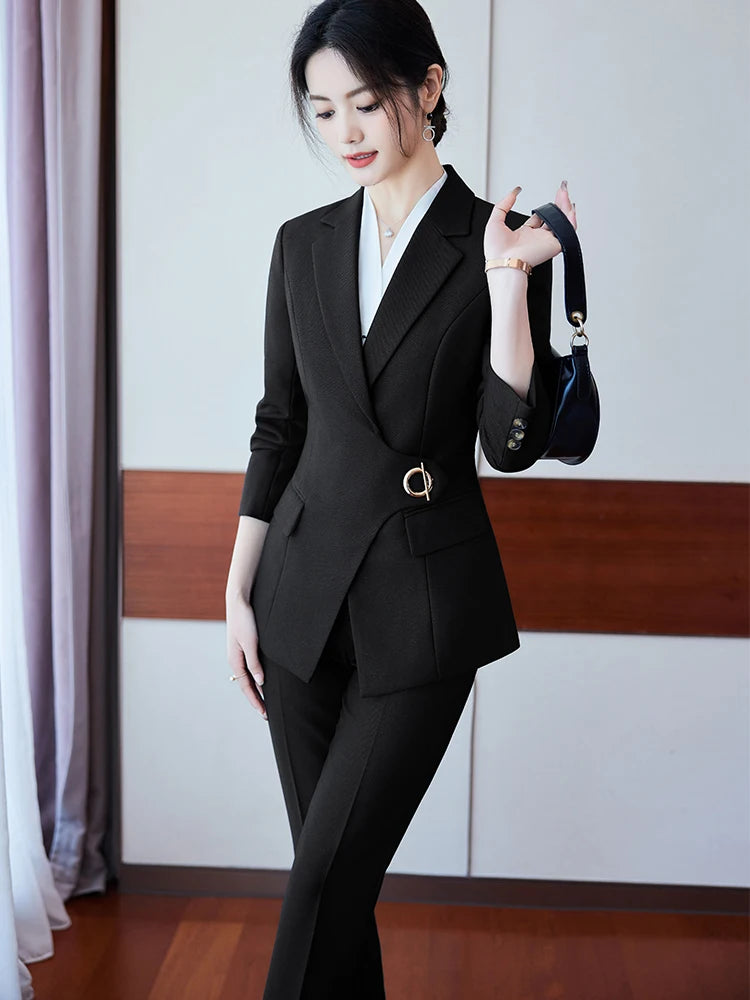 PowerForm® – Elegant and Professional Women’s Pant Suit Set