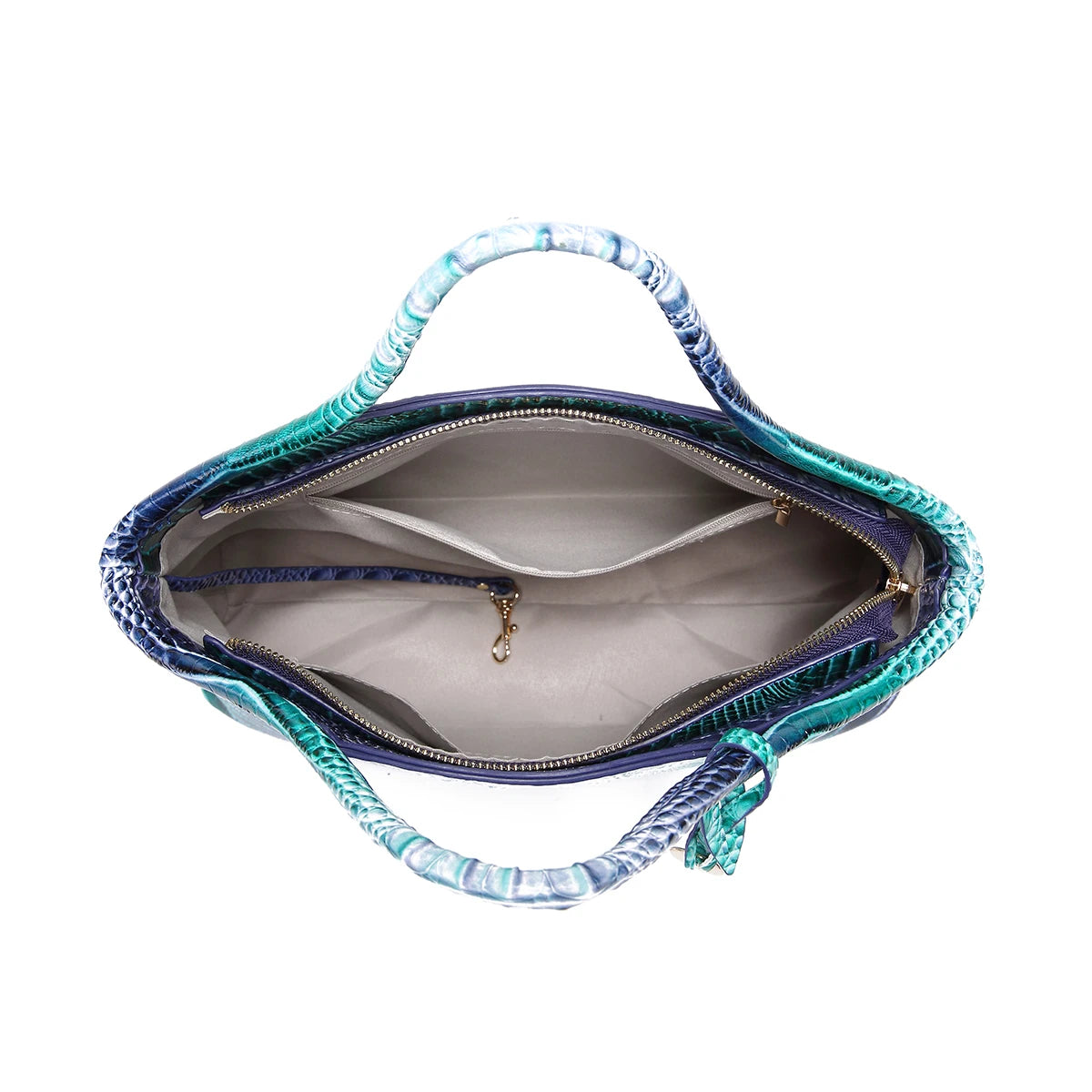ColorLux Croco® – Genuine Leather Crocodile Pattern Retro Handbag for Women