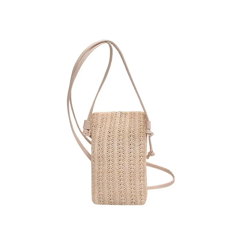 BohoRaffia Duo® – Mother-Daughter Straw Tote Bag Set for Summer