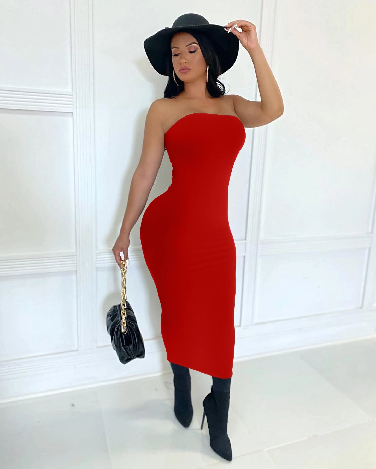 BreezeWrap® – Sexy Sleeveless Chest Wrapped Long Beach Dress
