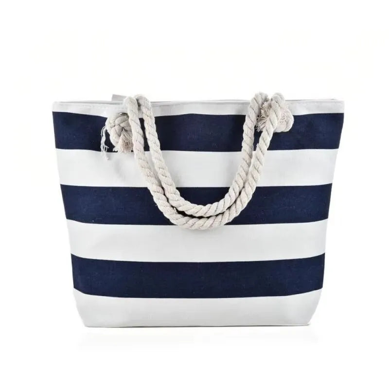 AFKOMST® – Stylish Canvas Beach Bag for Modern Women