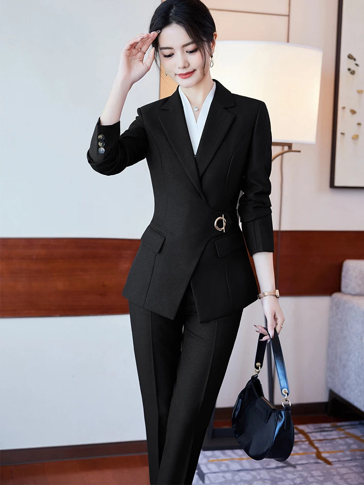 PowerForm® – Elegant and Professional Women’s Pant Suit Set