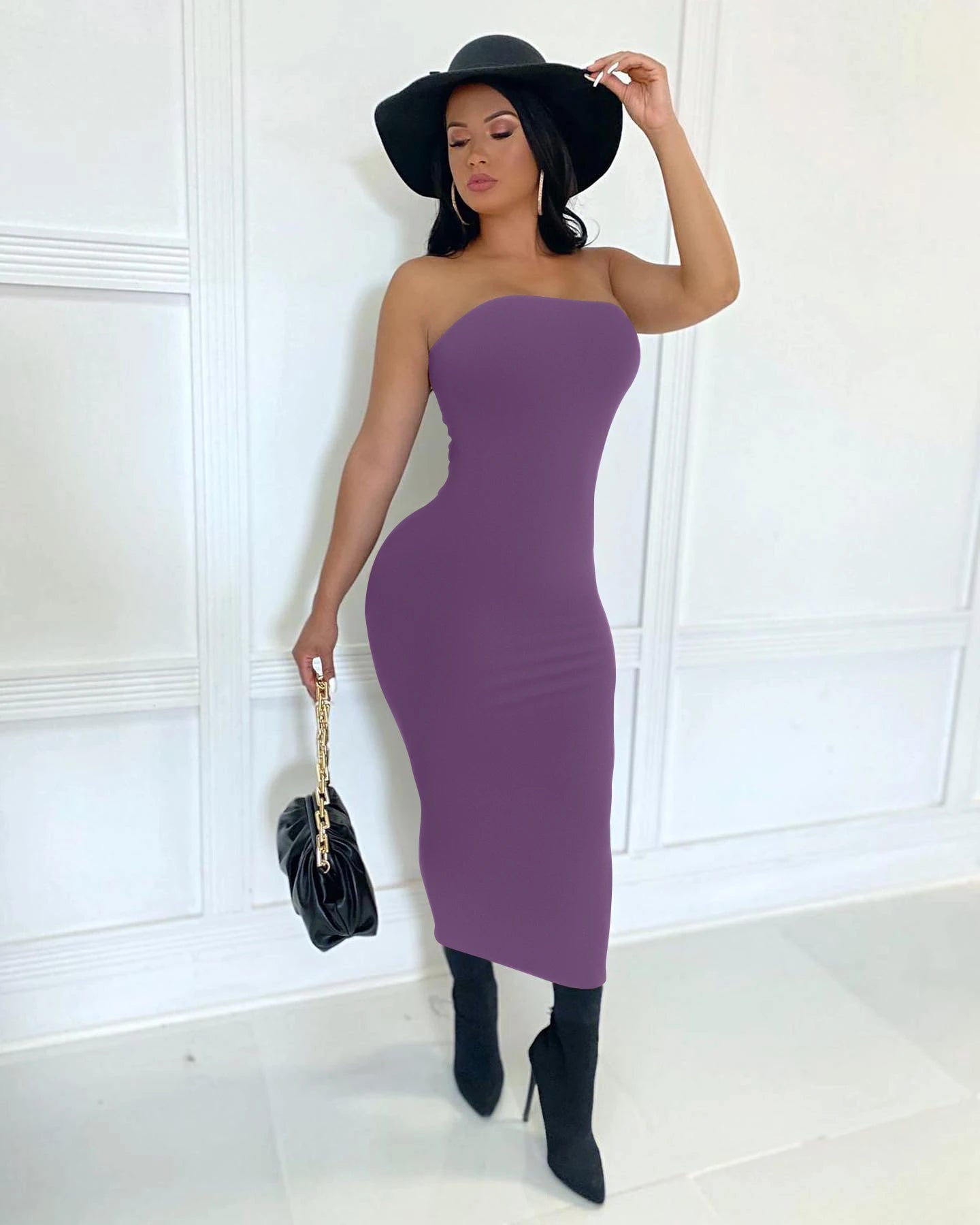 BreezeWrap® – Sexy Sleeveless Chest Wrapped Long Beach Dress