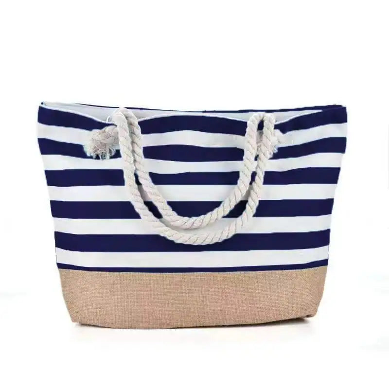 AFKOMST® – Stylish Canvas Beach Bag for Modern Women